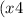 (x + 4 {)}^{2} = 3x + 40